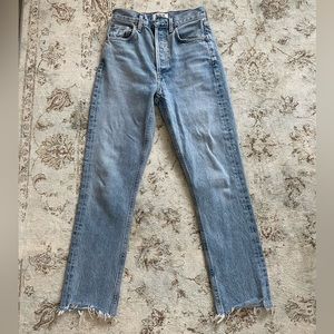 AGOLDE light wash jeans Sz 24